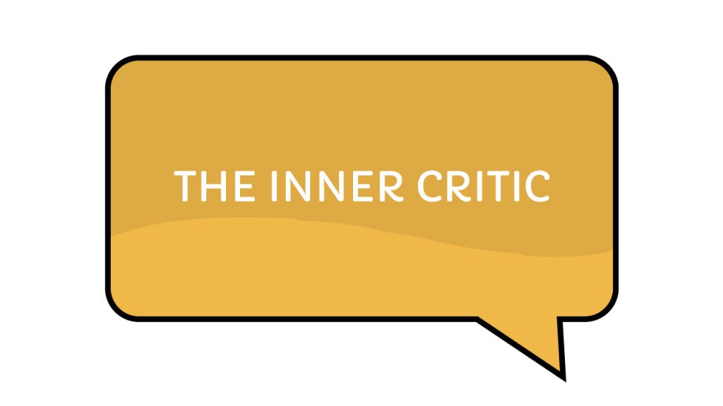 Speech Bubble - "The Inner Critic"